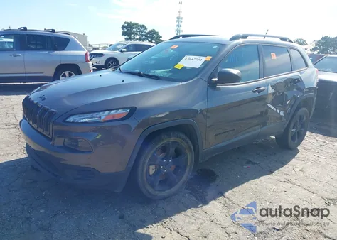 2017 Jeep Cherokee Altitude Fwd из США, поврежденный, VIN 1C4PJLAB0HW561577